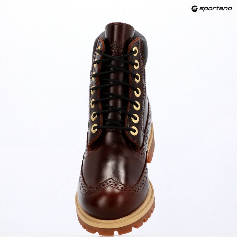 Pánské boty Timberland Premium 6 In Lace burgundy full grain 9