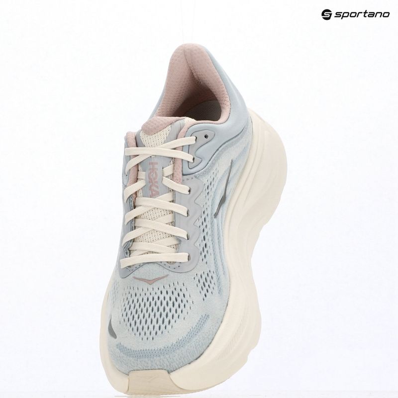 Dámské běžecké boty HOKA Bondi 9 GLM alabaster/mineral blue 15
