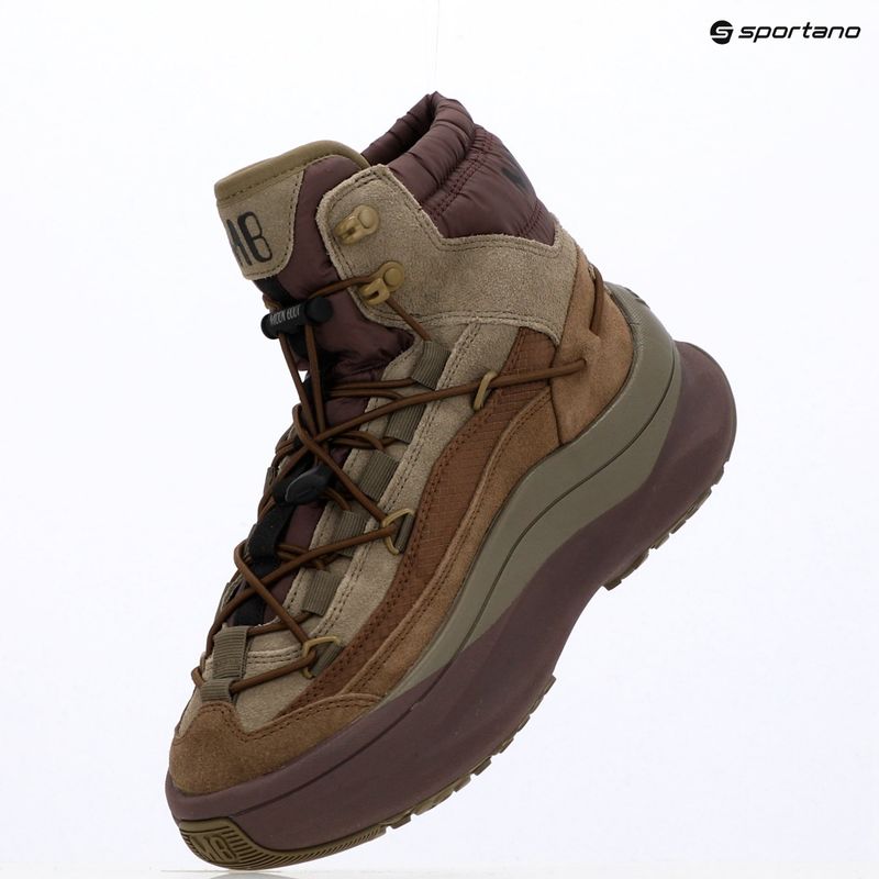 Dámské boty Moon Boot Moon247 Xlace Mid cargo green/berry brown 12
