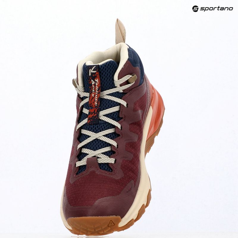 Dámské trekové boty KEEN Targhee Apex Mid Wp fig/burnt brick 15