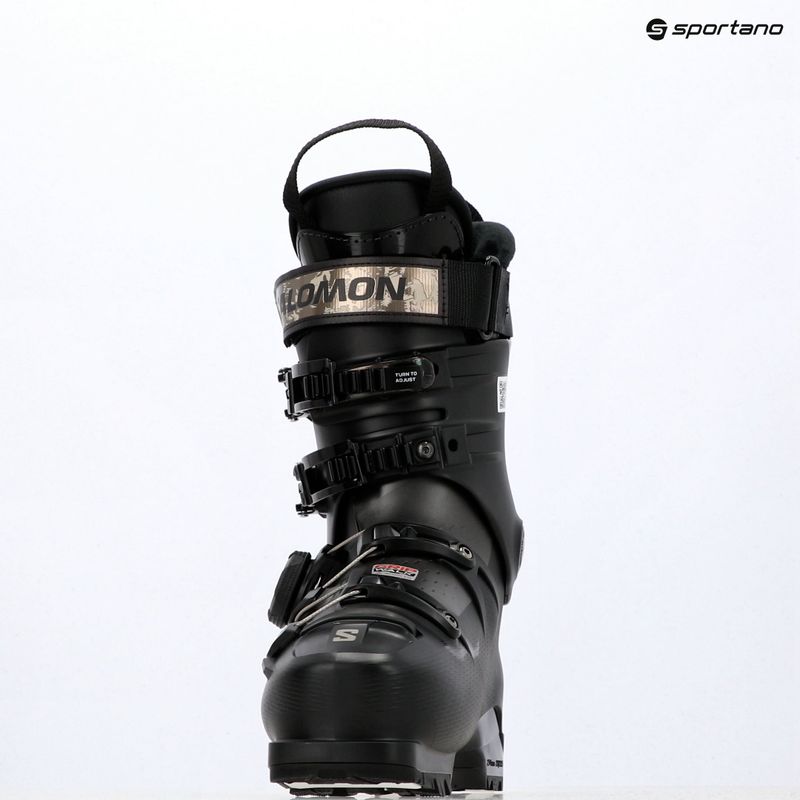 Dámské lyžařské boty Salomon S/PRO Supra S Boa 85 W black/beluga met/light bronze met 12