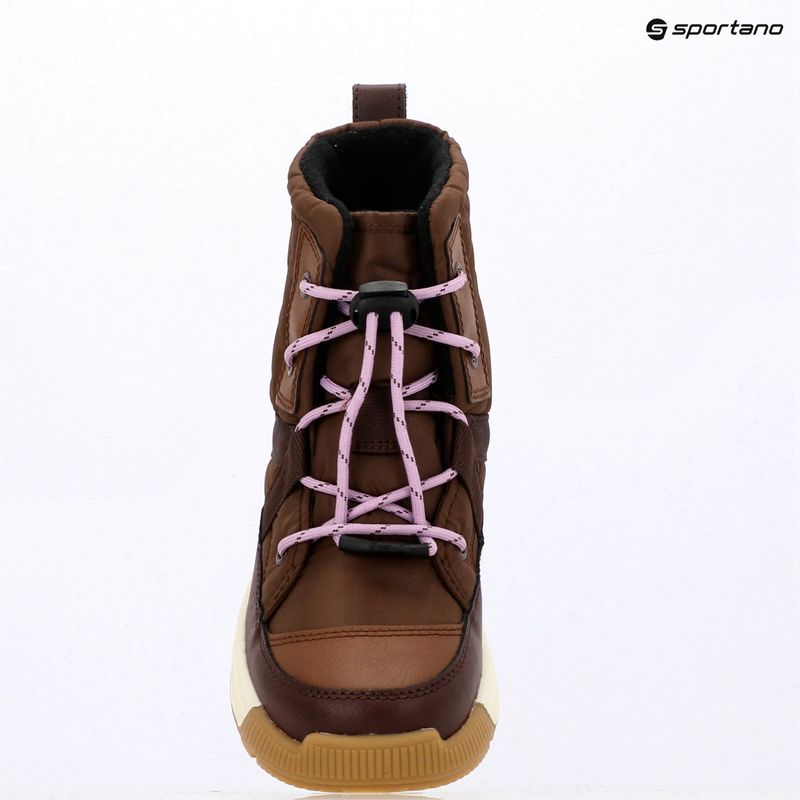 Dětské sněhule Sorel Whitney III Mid Wp dark auburn/red 9