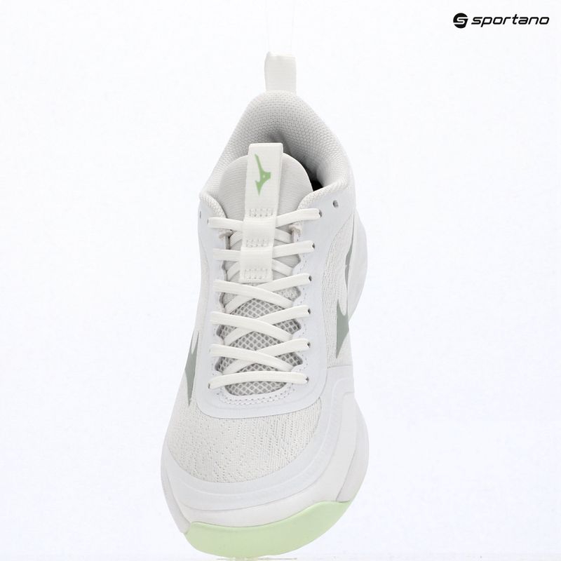 Dámské volejbalové boty Mizuno Wave Luminous Pro white/aqua gray/ambrosia 15