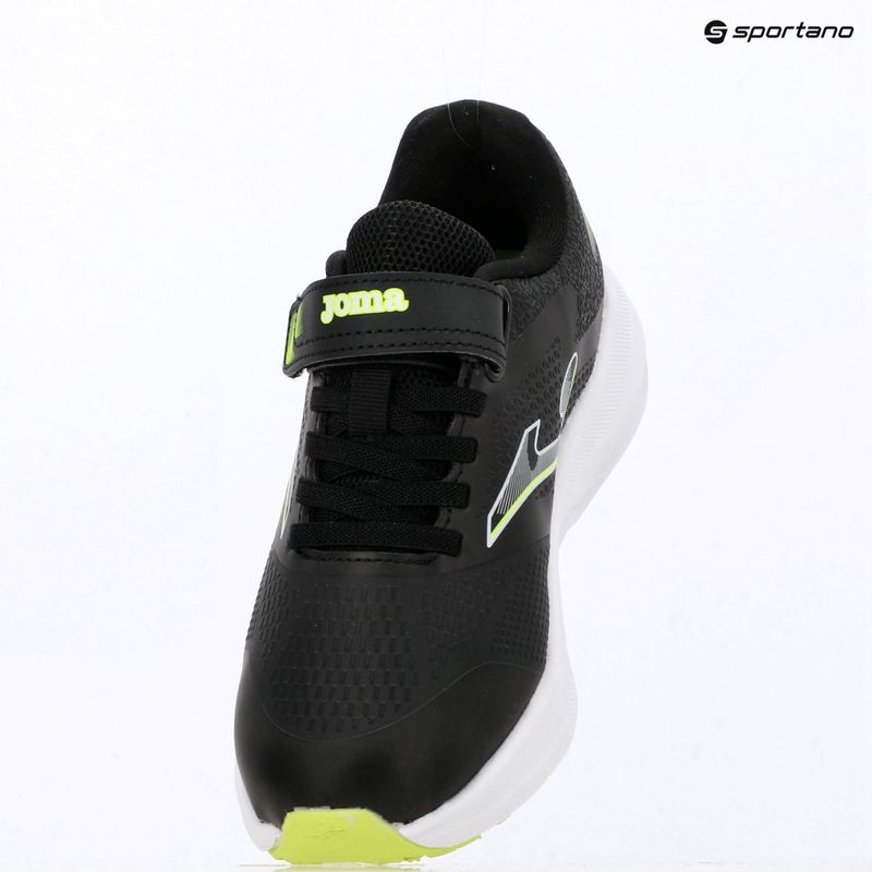 Dětské běžecké boty Joma Speed Jr černé/zelené 15