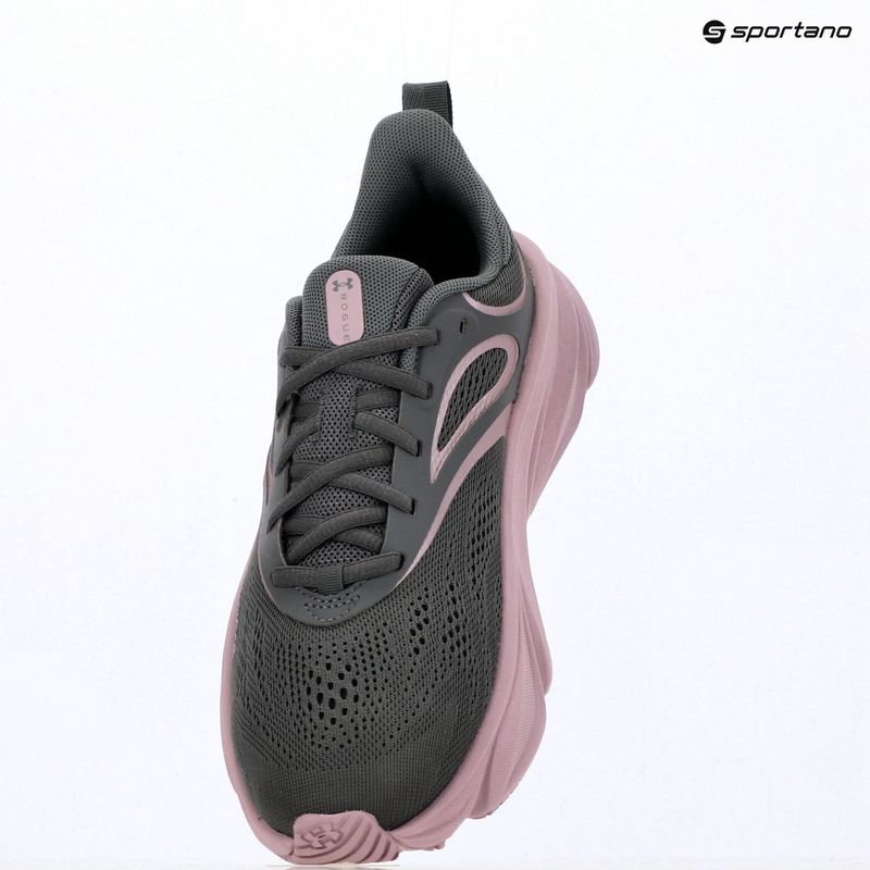 Dámské běžecké boty Under Armour Rogue 6 castlerock/mauve pink/mauve pink 9