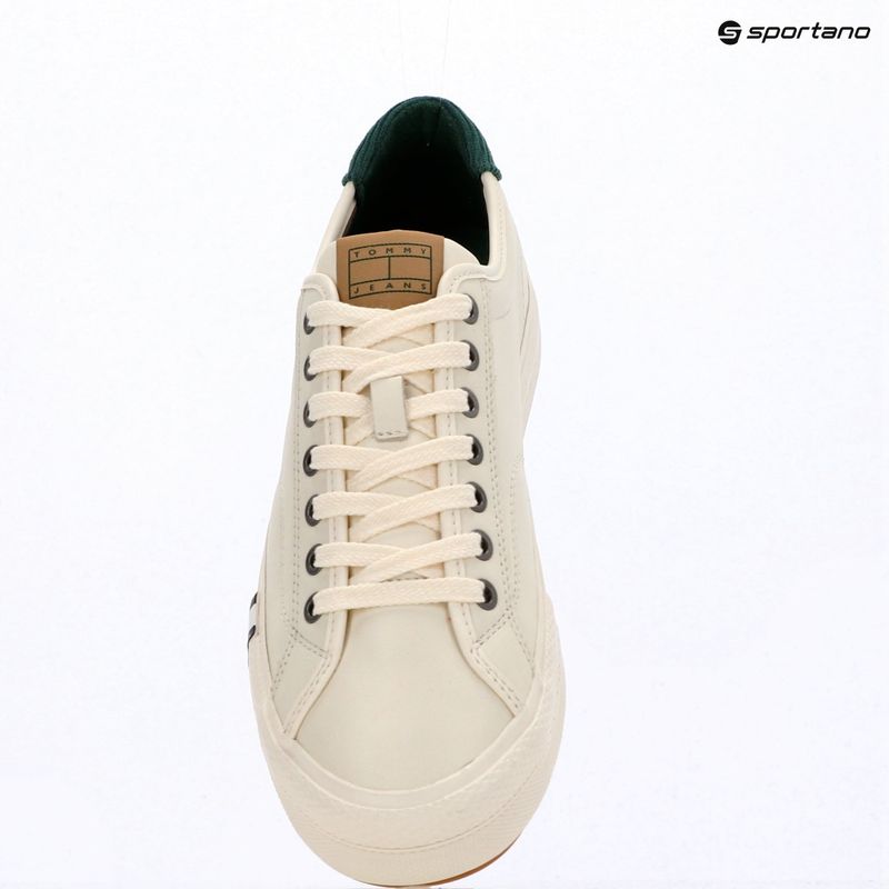 Pánské boty Tommy Hilfiger Archive Y2K Cleat Leather ivory petal/velvet green 9