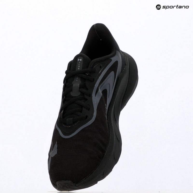 Pánské běžecké boty Under Armour Turbulence 3 Storm black/castlerock/metallic gun metal 9