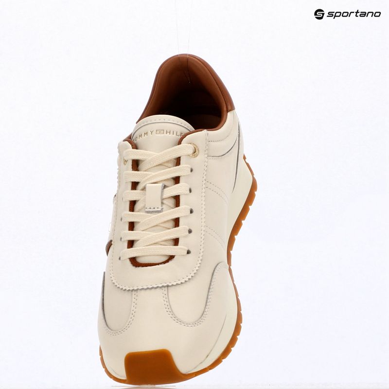 Dámské boty Tommy Hilfiger Th Premium Casual Runner beige allover 06 9