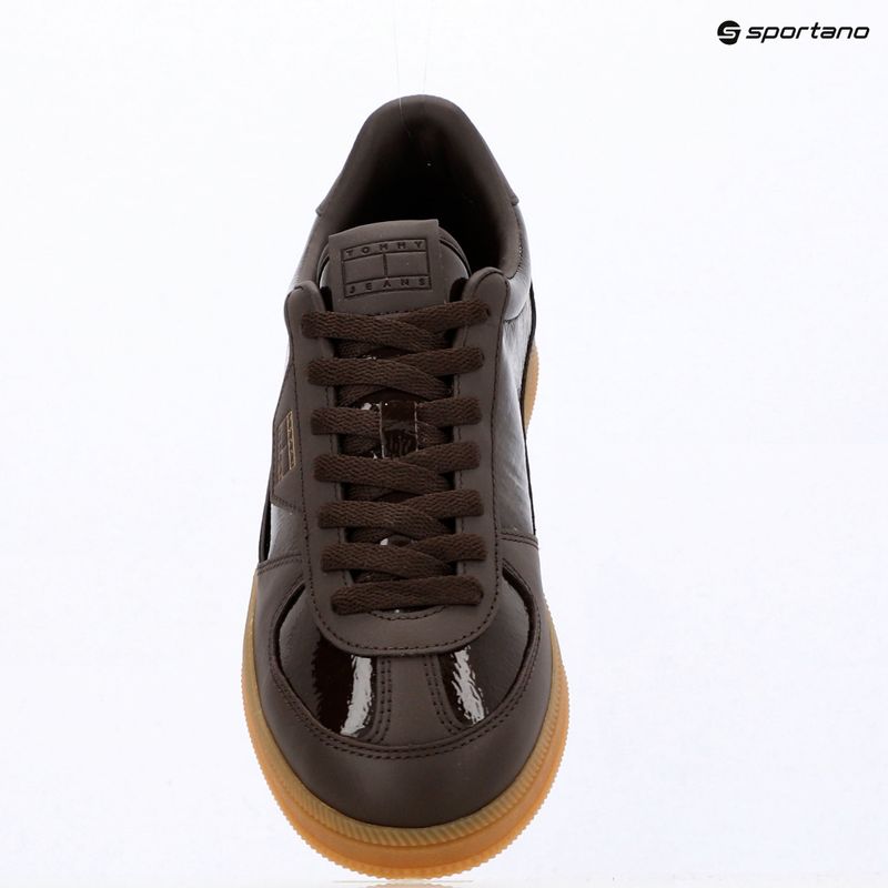 Dámské boty Tommy Hilfiger The Greenwich Edge Soft Naplak fondant brown 9
