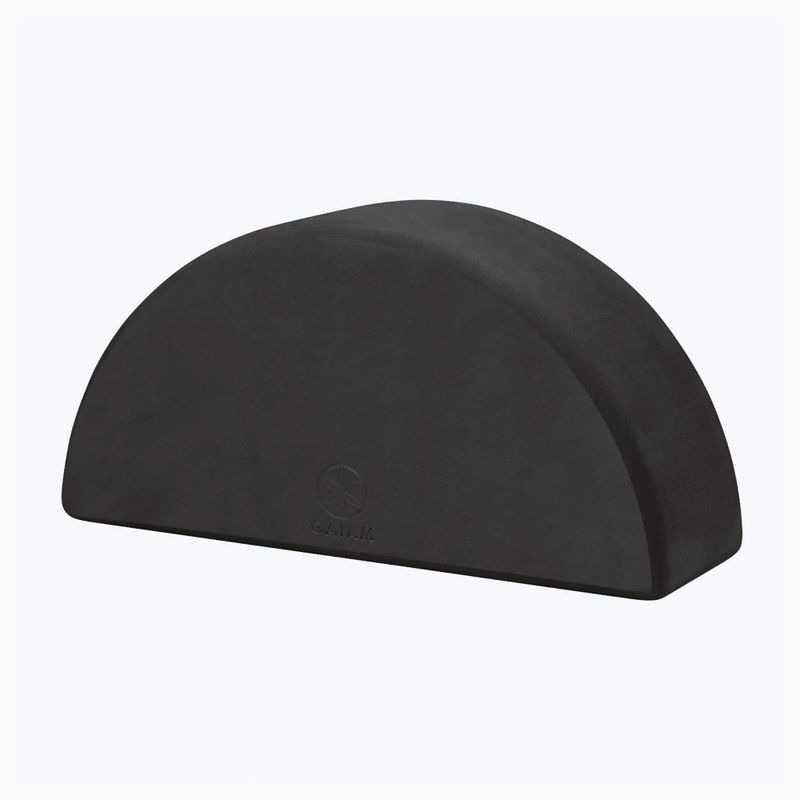 Jógový blok Gaiam Crescent Balance black 2