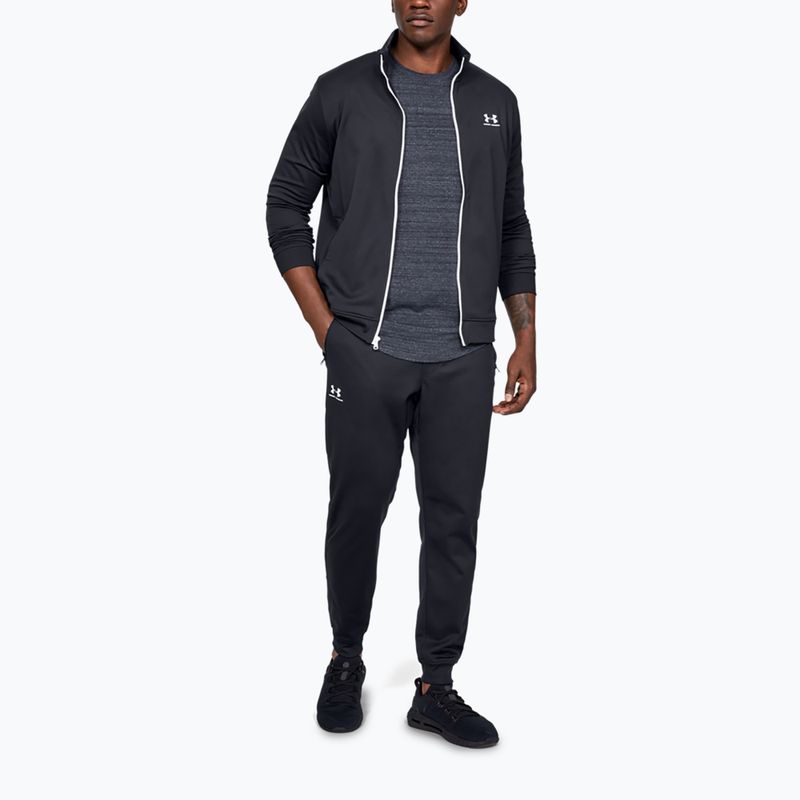 Pánské kalhoty Under Armour Sportstyle Tricot Jogger black/white 2