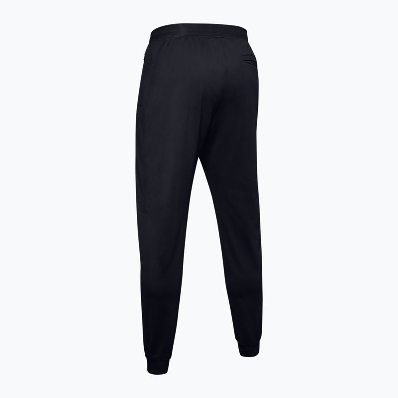 Pánské kalhoty Under Armour Sportstyle Tricot Jogger black/white 9