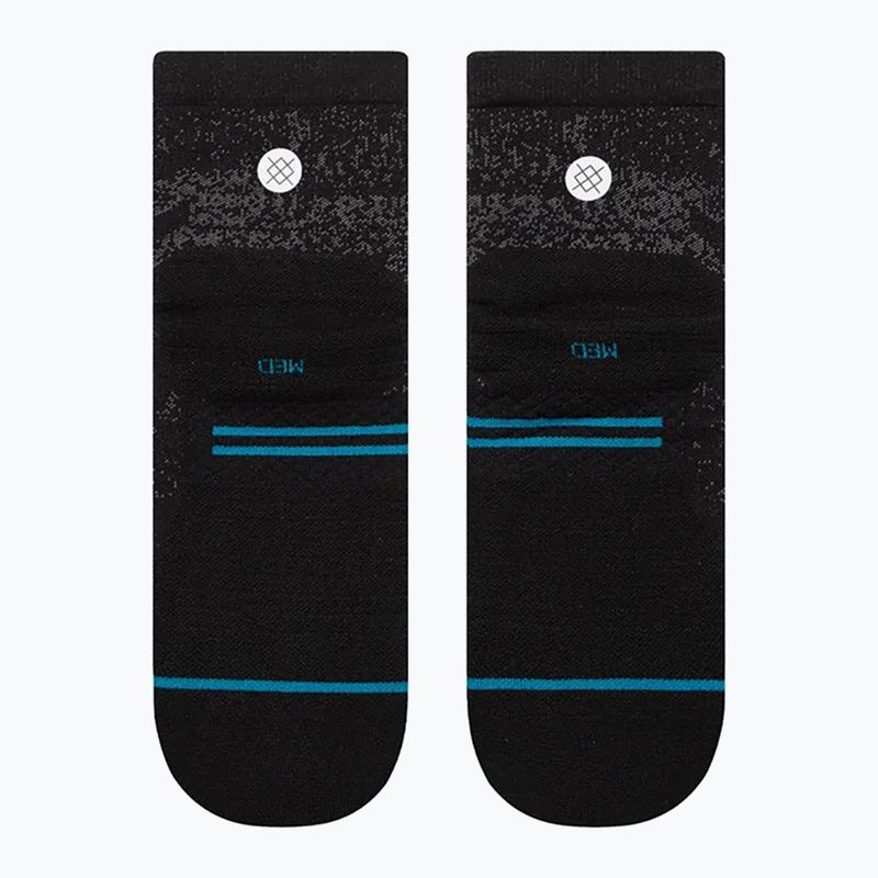 Ponožky Stance Run Light Quarter black 7