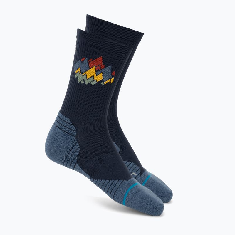 Ponožky Stance Peaks Robbed Light Crew navy