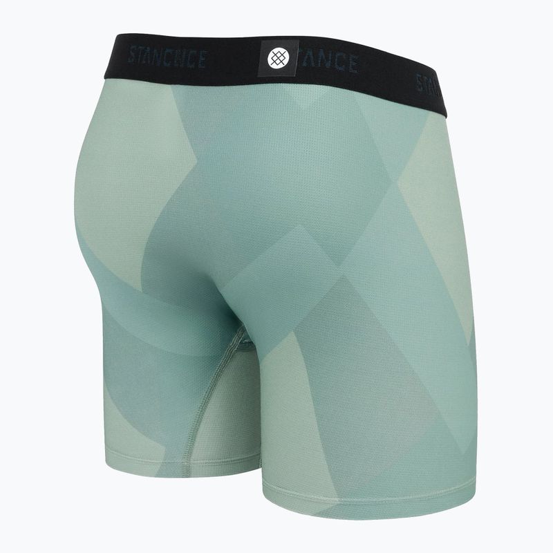 Boxerky Stance Blocked Performance Wholester green 2
