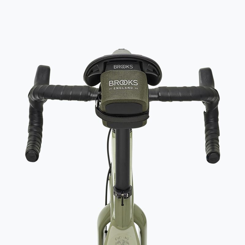 Brašna pod sedlo Brooks England Scape Pocket Bike Seat Bag 0,7 l mud green 5