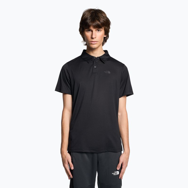 Pánské trekingové tričko The North Face Tanken Polo černé NF0A2WAZ