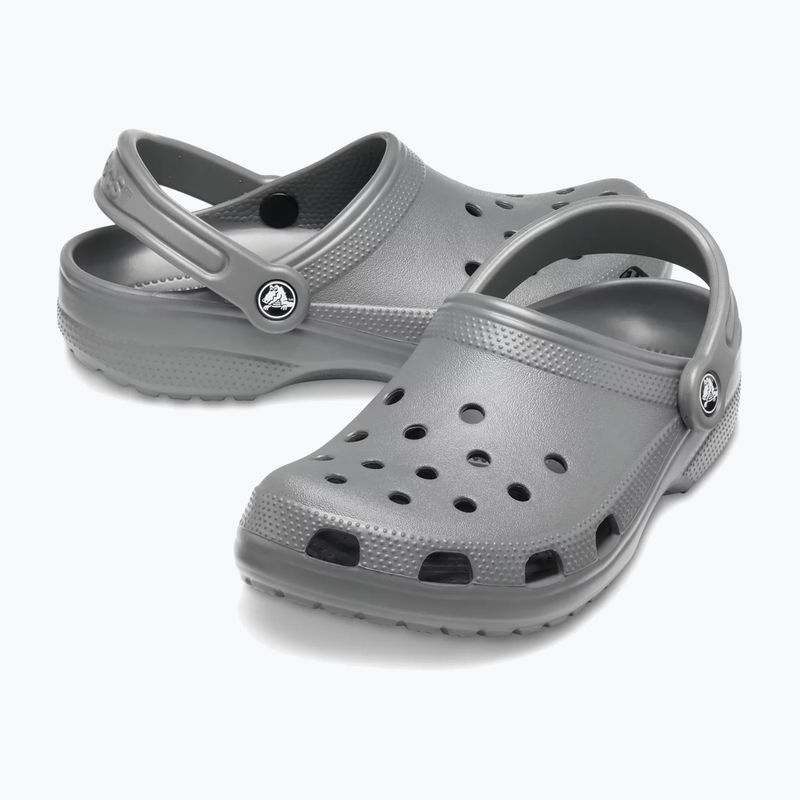 Nazouváky  Crocs Classic stale grey 9