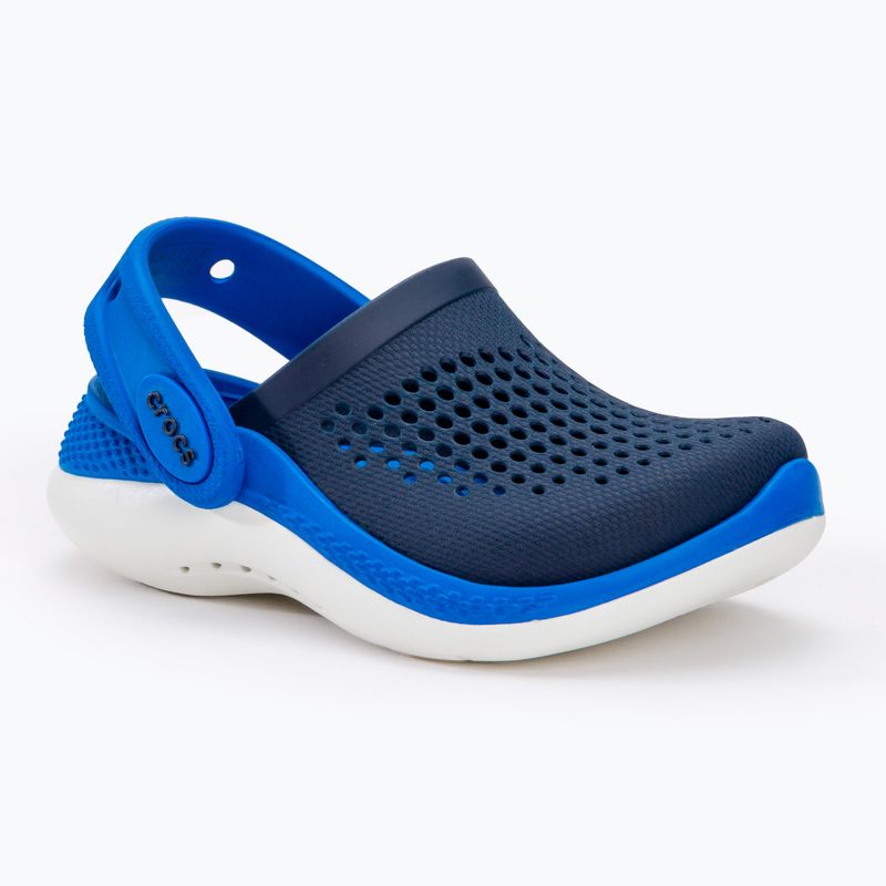 Dětské nazouváky Crocs LiteRide 360 navy/brigght cobalt 2