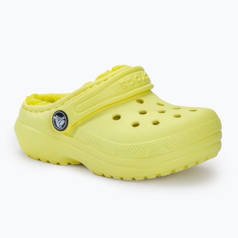 Dětské nazouváky Crocs Classic Lined sulphur