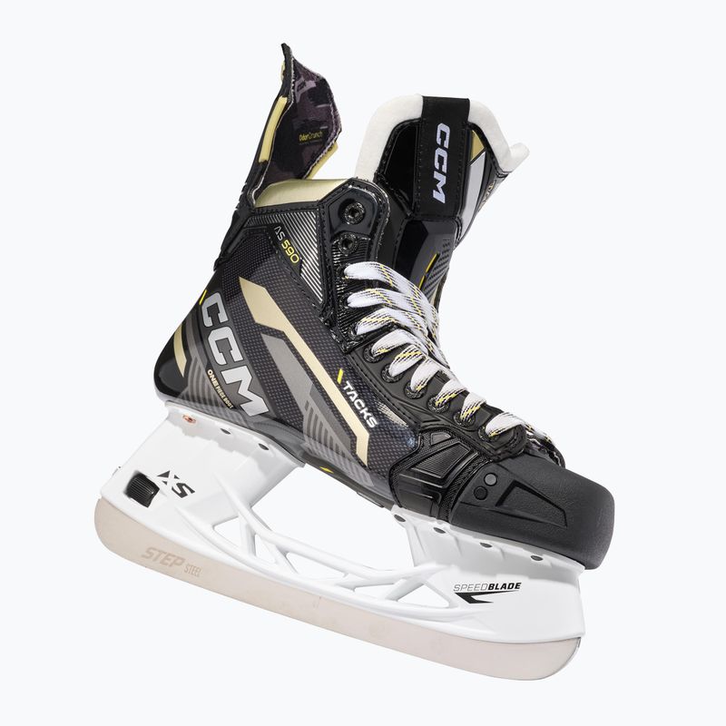 Pánské hokejové brusle CCM Tacks AS-590 SR black 2