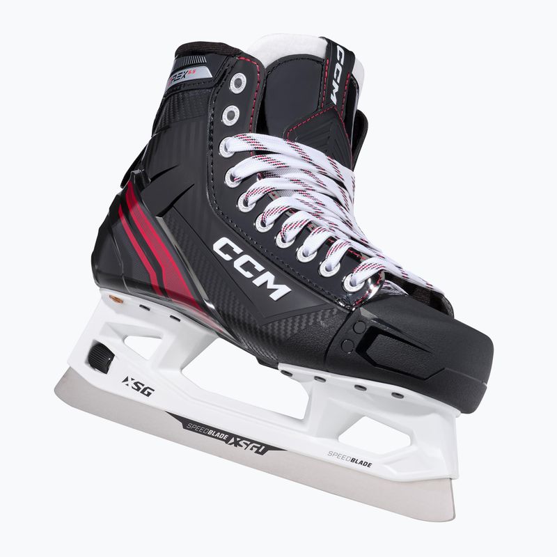Pánské hokejové brankářské brusle CCM EFlex 6.5 SR black 2
