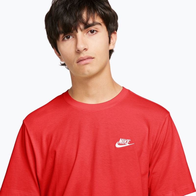 Pánské tričko Nike Sportswear Club university red/white 3