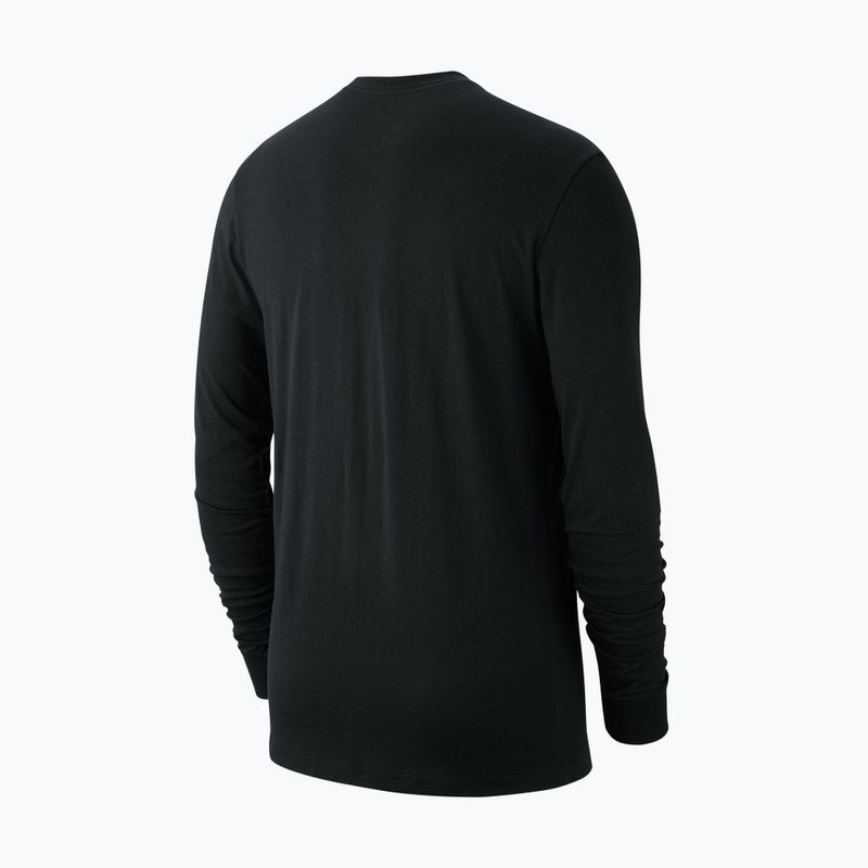 Pánské tričko Longsleeve Nike Sportswear Club black/white 6