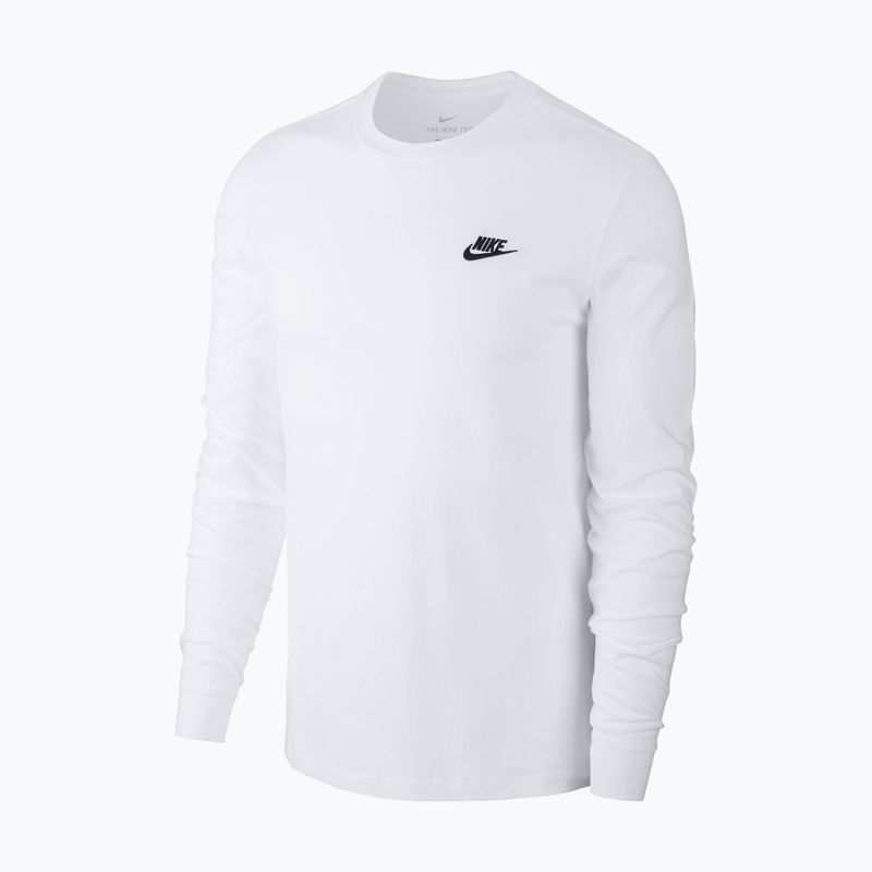 Pánské tričko Longsleeve Nike Sportswear Club white/black 4
