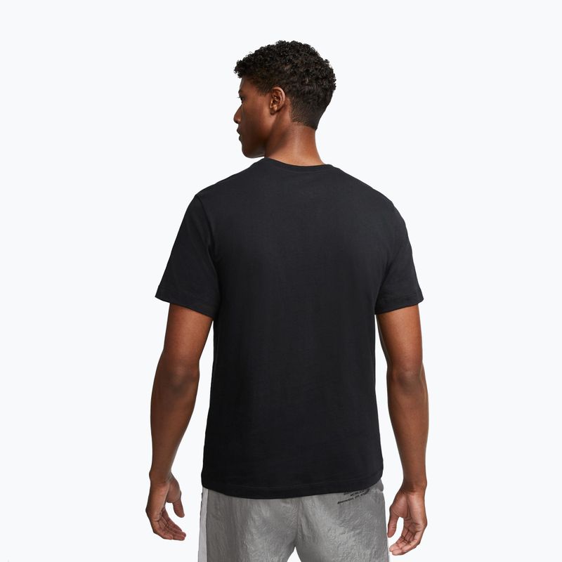 Pánské tričko Nike Sportswear Club black/white/dark grey 3