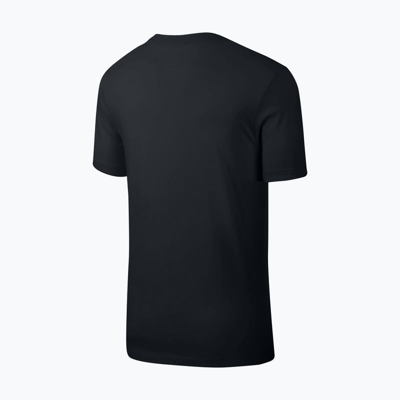 Pánské tričko Nike Sportswear Club black/white/dark grey 6
