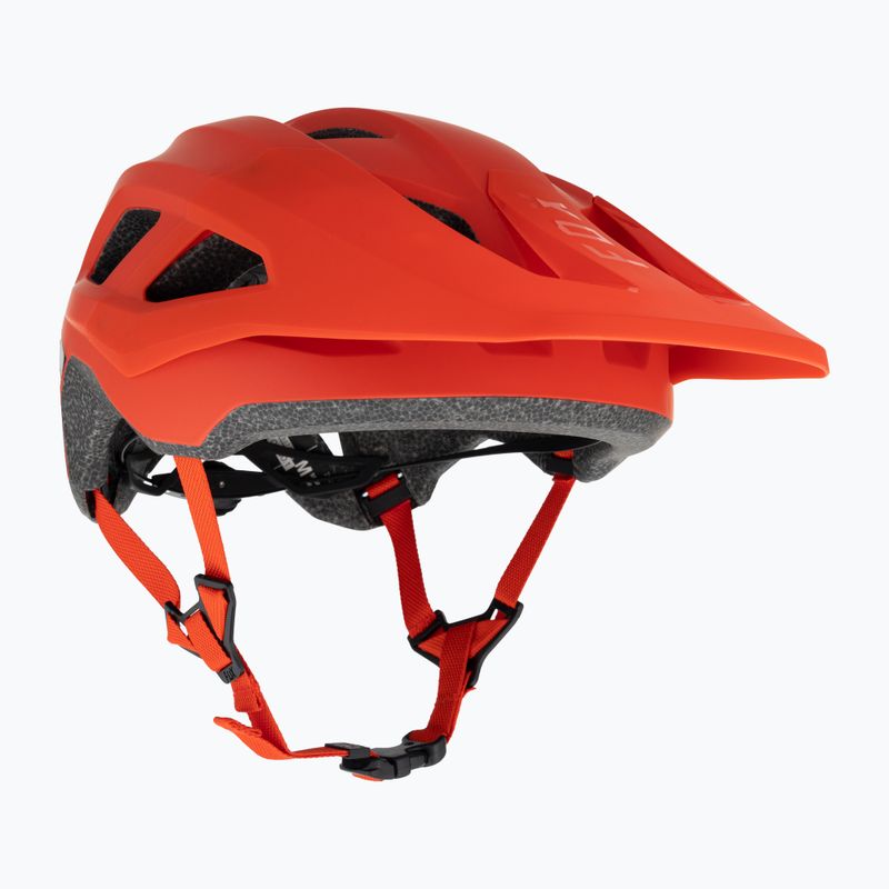 Cyklistická helma Fox Racing Mainframe Trvrs fluorescent red