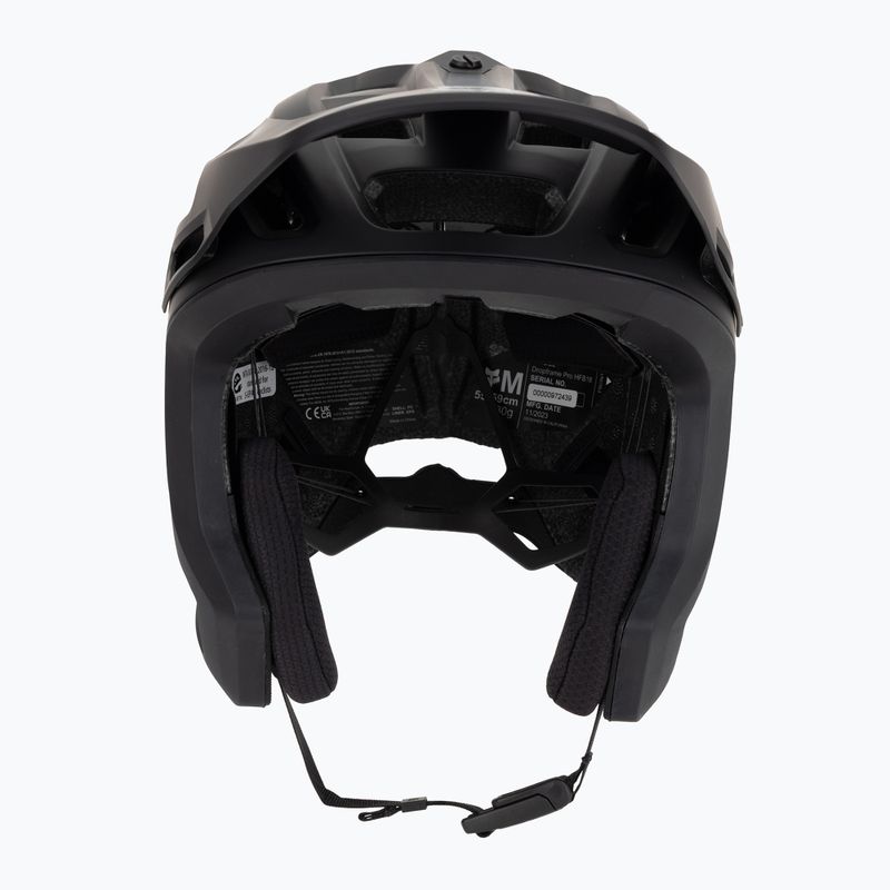 Cyklistická přilba Fox Racing Dropframe Pro matte black 2