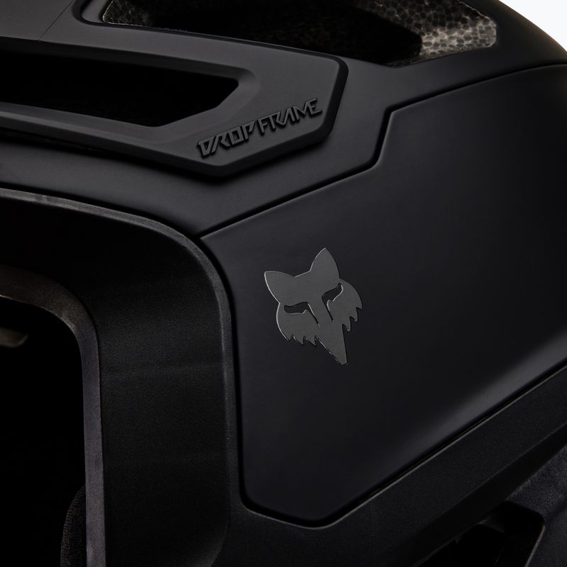 Cyklistická přilba Fox Racing Dropframe Pro matte black 14