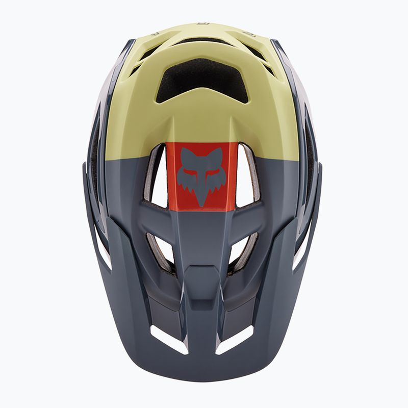 Cyklistická helma Fox Racing Speedframe Pro Cliff pale green 3
