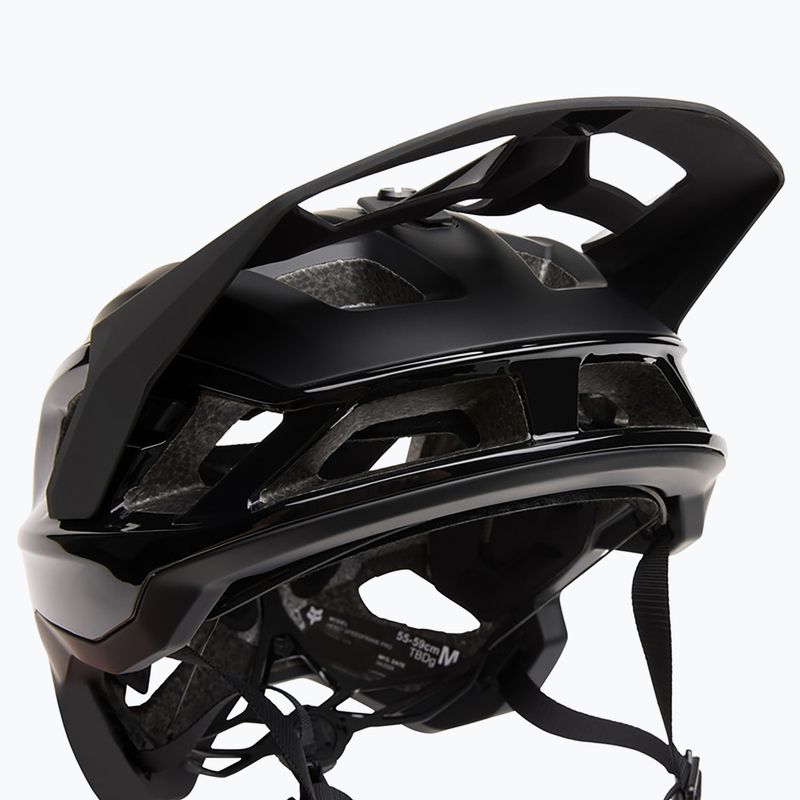 Cyklistická přilba Fox Racing Speedframe Pro matte black 14