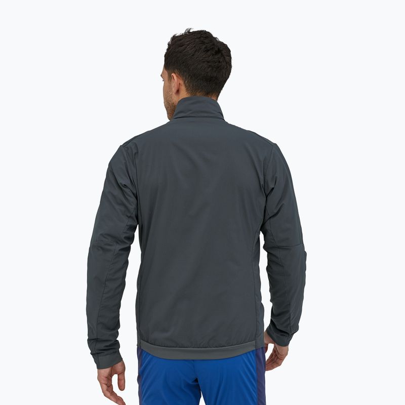 Pánská hybridní bunda Patagonia Thermal Airshed smolder blue 2