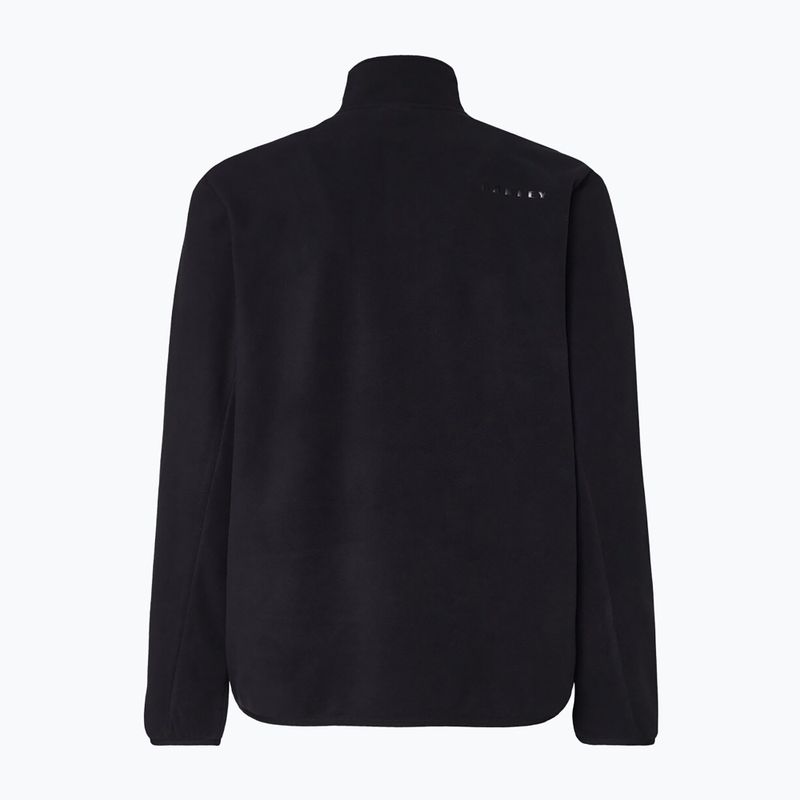 Pánská fleecová mikina Oakley Maple Ridge 1/2 Zip Fleece blackout 2
