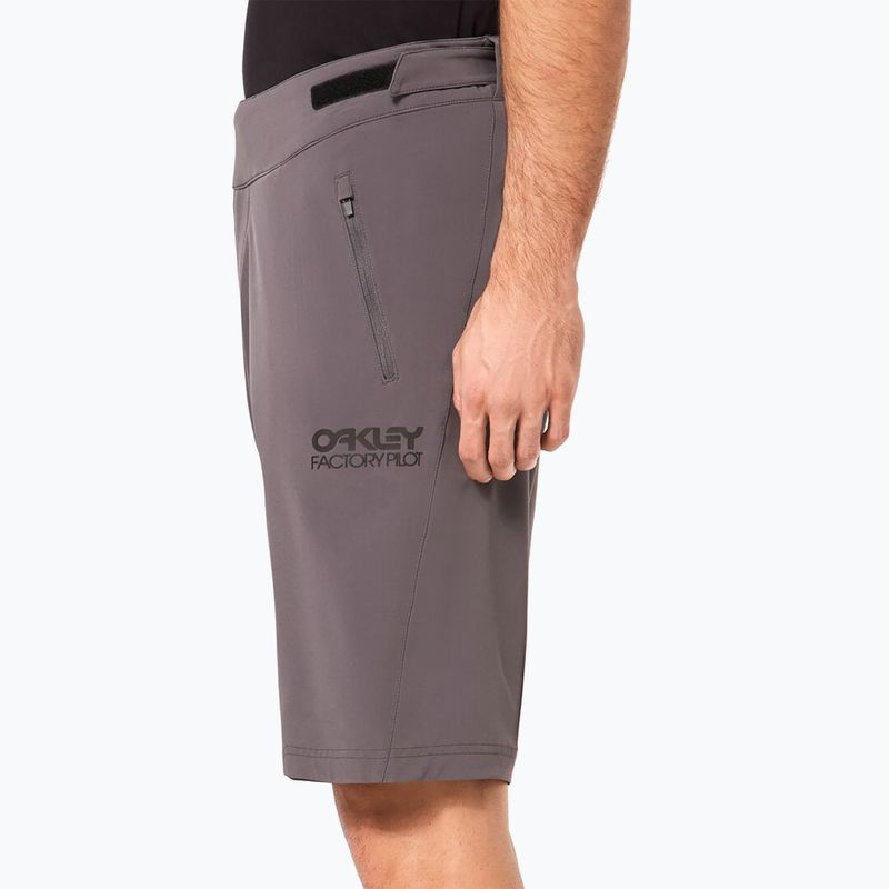 Pánské cyklistické kraťasy Oakley Factory Pilot Lite I uniform grey 5