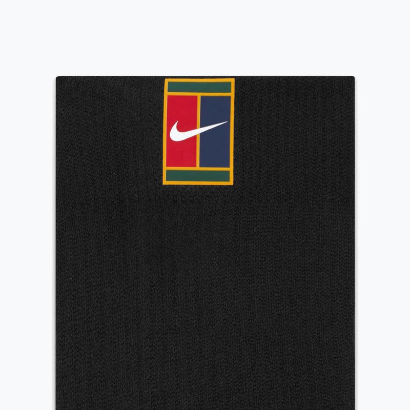 Ponožky Nike Court Multiplier Max 2 páry black/black 8