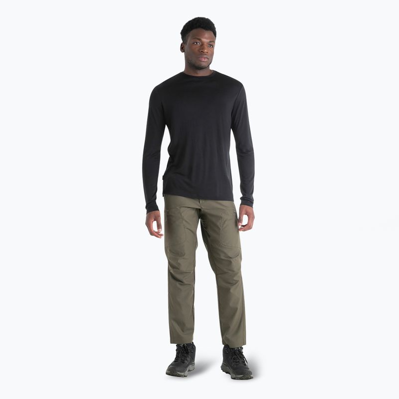 Pánské trekové tričko longsleeve  icebreaker Merino 125 Cool-Lite Sphere III LS Tee black 2