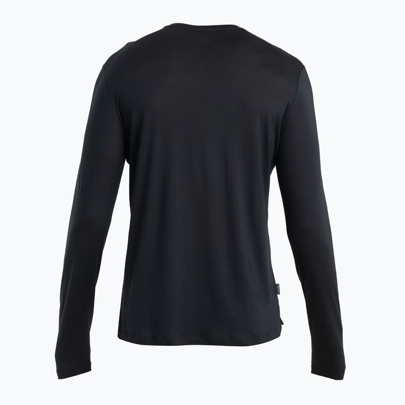 Pánské trekové tričko longsleeve  icebreaker Merino 125 Cool-Lite Sphere III LS Tee black 6