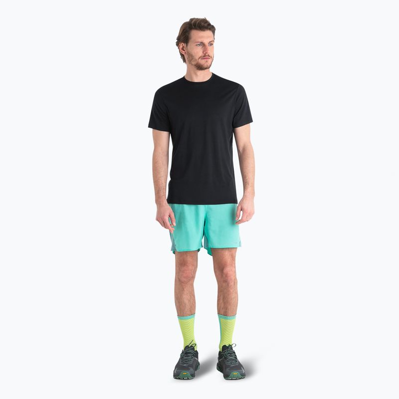 Pánské trekingové tričko icebreaker Merino 125 Cool-Lite Sphere III SS Tee black 2