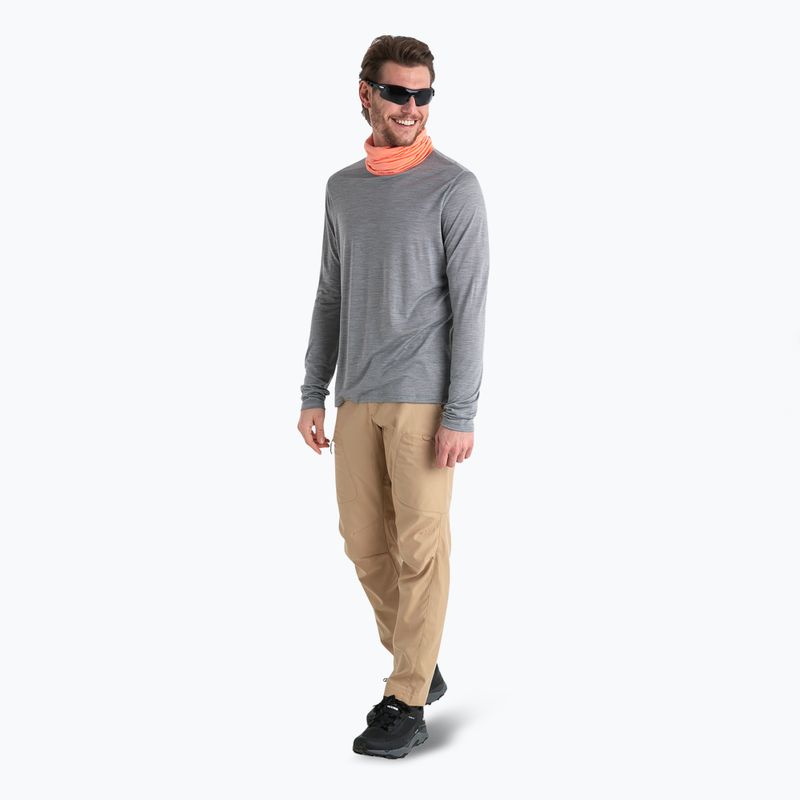 Pánské trekové tričko longsleeve icebreaker Merino 125 Cool-Lite Sphere III LS Tee metro heather 5