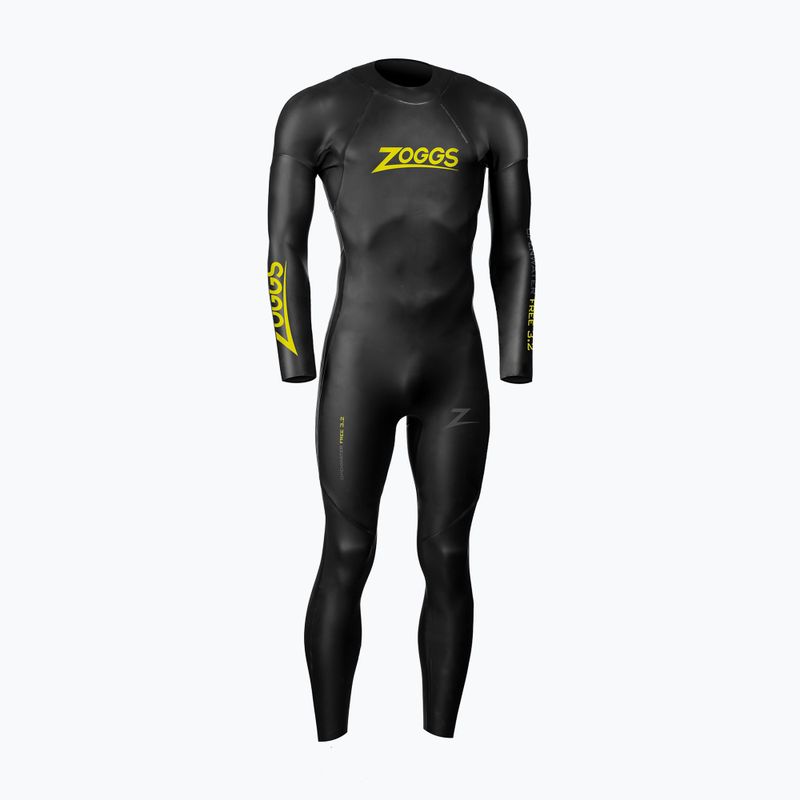 Pánský plavecký neopren Zoggs Openwater Free 3.2 mm black/yellow