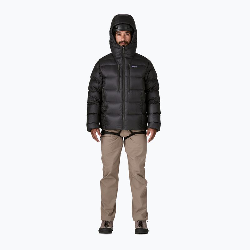 Pánská péřová bunda Patagonia Fitz Roy Down Hoody black 2