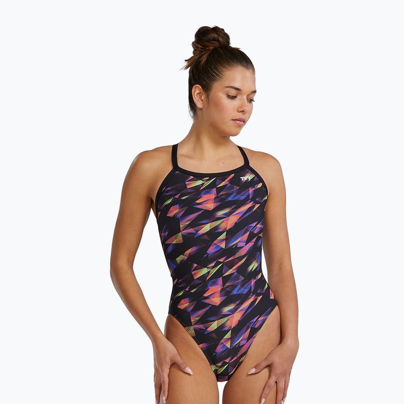 Dámské jednodílné plavky Tyr Durafast Elite Triadic Diamondfit multicolor