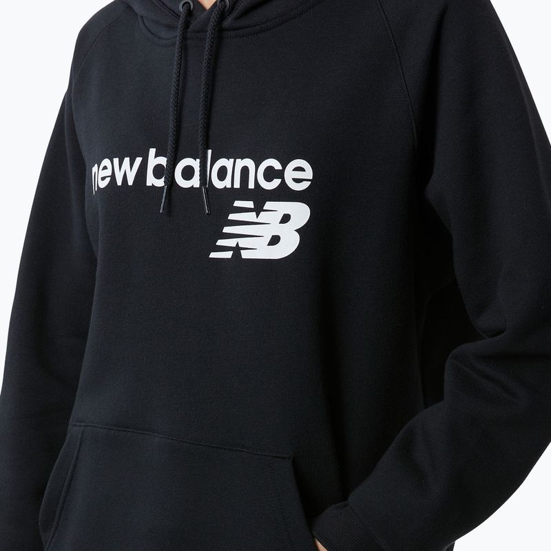 Dámská mikina New Balance Core Fleece Hoodie black 4