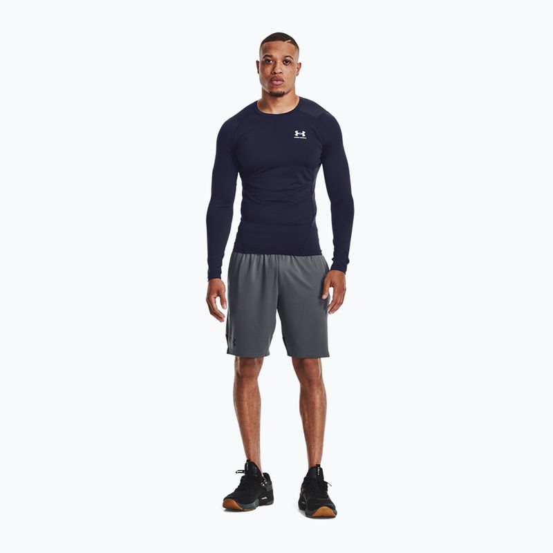Pánské tričko Under Armour HG Armour Comp training longsleeve navy blue 1361524-410 2