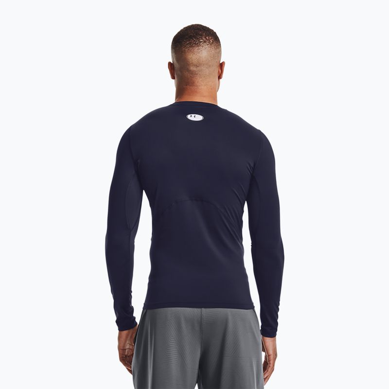 Pánské tričko Under Armour HG Armour Comp training longsleeve navy blue 1361524-410 3